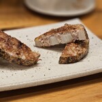 練馬 鳥長 新潟 - 蓮根つくね。シャキシャキ美味い