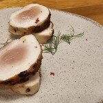 練馬 鳥長 新潟 - ムネ肉の炭火焼。レア感が美味い