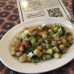 インド料理 パリワル - チャナサラダ(¥540)