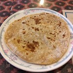 インド料理 パリワル - 案の定ギーライスがなくなったのでチャパティ追加(2枚¥380)
