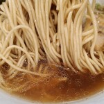 らーめん 佐山 - 佐山ラーメンの麺