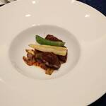 中国料理 竹園 -  6皿目　国産牛ロースの甘味噌炒め