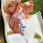 養鱒センターきたがわ - にじますの刺身