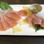 養鱒センターきたがわ - びわますの刺身