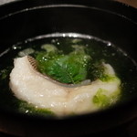 銀座 座屋 - 7.お椀 アイナメ 2014.4.1X