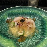 HIKARI - 枝豆のムース 土佐酢ゼリー