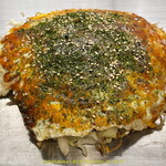 さぶろく - 広島お好み焼き そば他 野菜Wだとやはりでかくなる