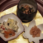 割烹さいお - 鯛の塩辛は日本酒用？