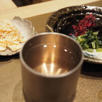 割烹さいお - お供は秋鮭のそぼろ