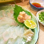 飛騨 - 【春】カワハギ肝和え