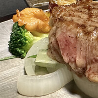 本格肉料理 丸小 - お昼の黒毛和牛サーロインステーキ