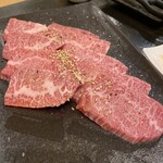 やきにく なおひで - 上カルビ！久しぶりのきんぐじゃない焼肉屋！うまい！
