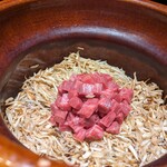 USHIGORO S. GINZA - 松茸と厳選部位の土鍋ご飯