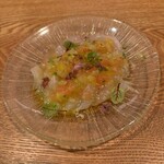 祇園下河原 おりじん - メイチダイのカルパッチョ