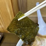 とらや分店 村田や - ラーメン用の板のりはトッピングしたい程好き