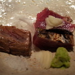 銀座 座屋 - 6.鰹の藁焼き 2014.4.1X