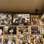 丸星ラーメン - 壁一面