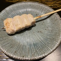 銀座焼とり 京丹波 - ささみ藁焼き