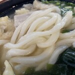 うどん えん - 中太の自家製麺240g程