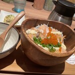 こめらく たっぷり野菜とお茶漬けと。 - 