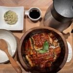 こめらく たっぷり野菜とお茶漬けと。 - 