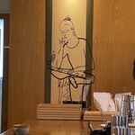 喫茶葦島 - 掛け軸みたいでしょ＾＾；