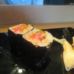 なだ万 - とろたく巻き