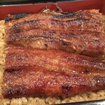 うなぎの豊川 - 脂のって美味しい
