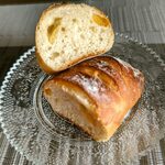 ハナカゴ - リンゴのパンの断面
