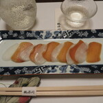 桃源洞 - 小鉢：「カラスミ」長崎の定番...日本酒、焼酎、ウィスキー何でも合う