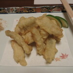 桃源洞 - 穴子天ぷら ... コリコリプリプリ、美味