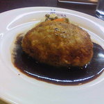 洋食 三浦亭 - ハンバーグ