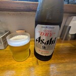 中華そばや 和凡 - 瓶ビール