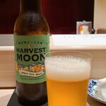 千葉たかおか - お酒①ハーヴェストムーン、ペルジャンスタイルウイート(舞浜地ビール工房、千葉)
