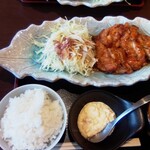 黒酢チキン南蛮定食 たかもとや 小池原店