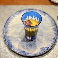 焼肉牛印 銀座店 - 季節のスープ：かぼちゃの冷製スープ