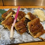 鮨 ひでぞう - 鰻タレ焼きアテ
