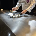 鉄板焼 石狩 - 白崎修一シェフ（お名刺を頂き、画像・名前の投稿承諾済）