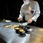 鉄板焼 石狩 - ガーリックライス