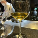 鉄板焼 石狩 - グラスワイン白