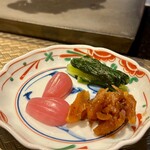 鉄板焼 石狩 - 香の物