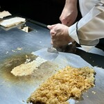 鉄板焼 石狩 - ガーリックライス