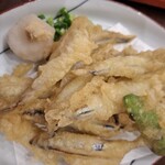 ろばた仁 - キビナゴの天ぷら