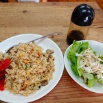 第三スター - 炒飯(小)サラダ付♪