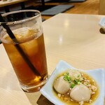 鮮魚炉端 花ちゃ花ちゃ - 突出しも美味しいです〜