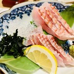 鮮魚炉端 花ちゃ花ちゃ - 「おじさん」のお刺身です