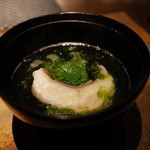 銀座 座屋 - 7.お椀 アイナメ 2014.4.1X