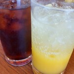 ステーキのどん - ドリンクバー(クーポン使用) 込165円