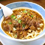 永明中華そば店 - 牛タンビーフシチューまぜそば