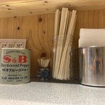 焼豚らーめん じゅんこ - 卓上